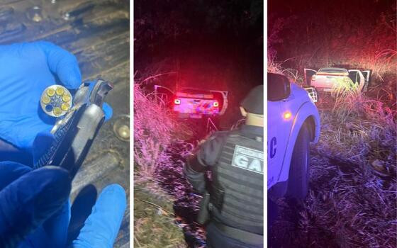 Criminoso com histórico criminal é baleado após fuga com refém