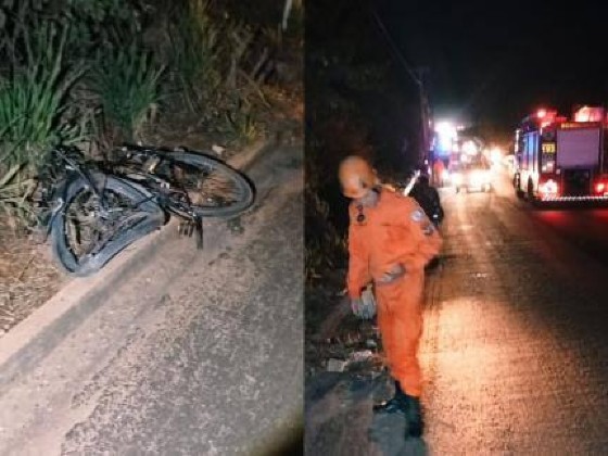 Motorista foge após atropelar ciclista em Rondonópolis